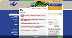 Desktop Screenshot of mzk.pl