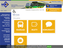 Tablet Screenshot of mzk.pl